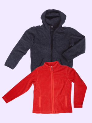 Chaqueta y Poleron Polar Mixto