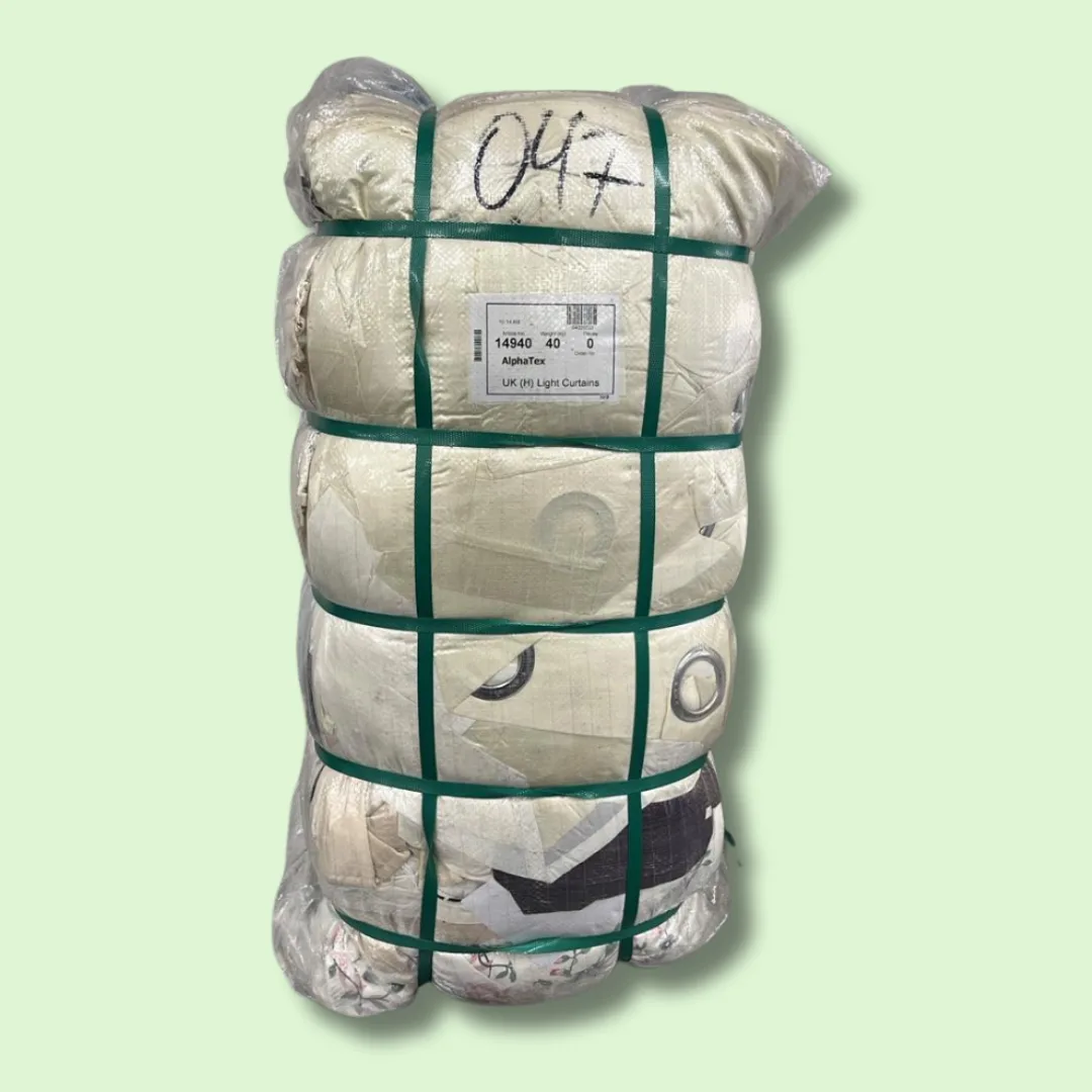 Fardo Cortina Delgada de Primera 40kg (Cód. 14940) – Calidad Europea Seleccionada