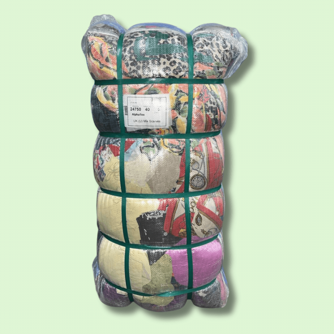 Fardo Pañuelos Surtidos 40kg (Cód. 24750) – Calidad Europea Mixta