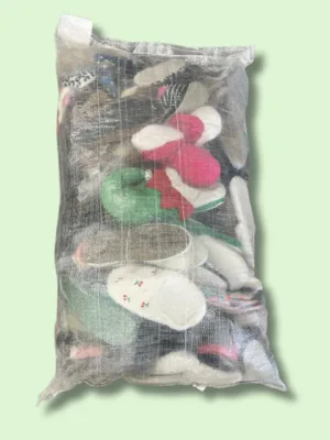 Saco Pantuflas y Calzado de Descanso Mixto 20kg (Cód. 16961)