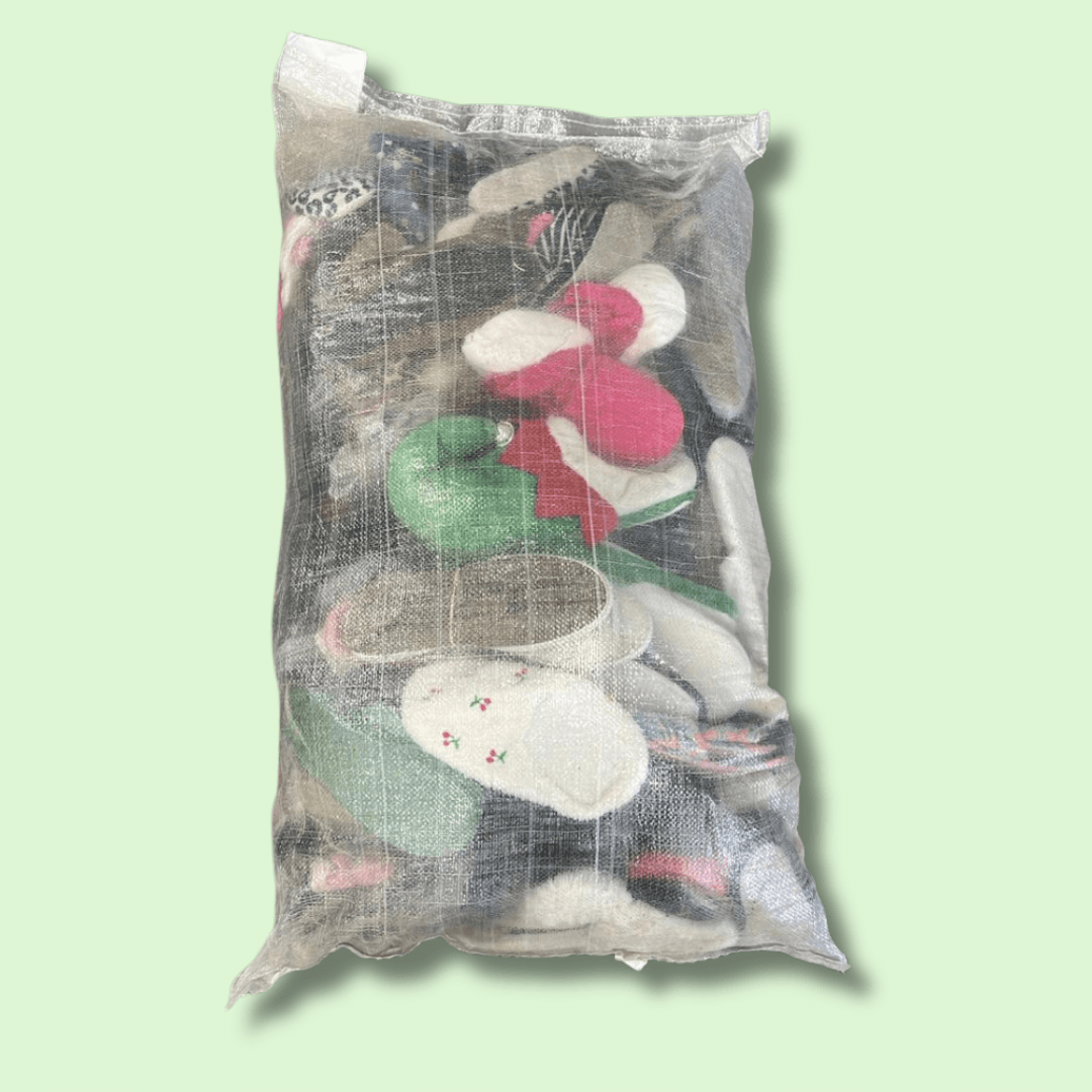 Saco Pantuflas y Calzado de Descanso Mixto 20kg (Cód. 16961)