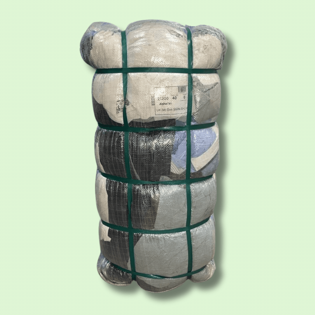 Fardo de Camisas de Vestir de Hombre Manga Larga y Corta 40kg 1° y 2° (Cód. 21800)