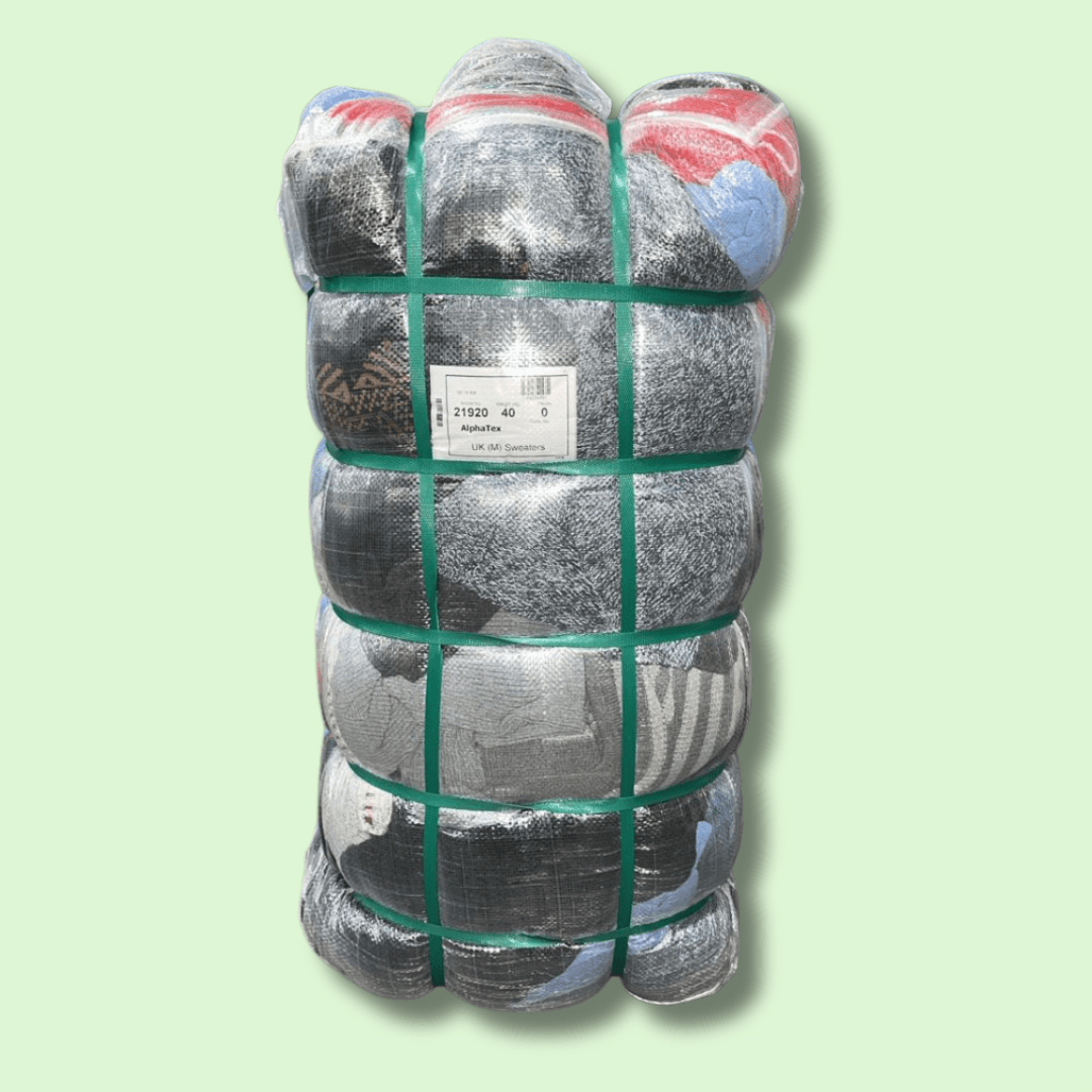 Fardo Suéter Grueso de Hombre Invierno 40kg (Cód. 21920) – Calidad 1° y 2°